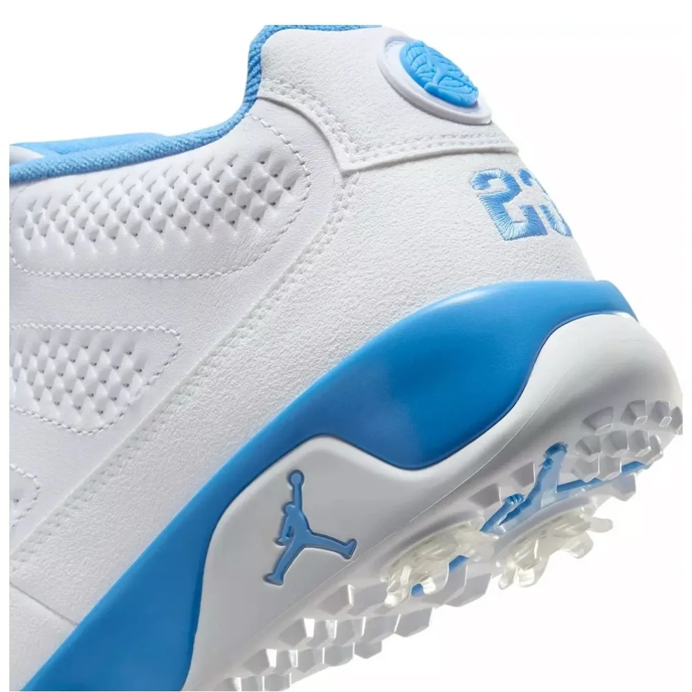 Air Jordan Men's 9 G Golf Shoes Size 7.5 UNC University Blue FJ5934-101 - Picture 10 of 11